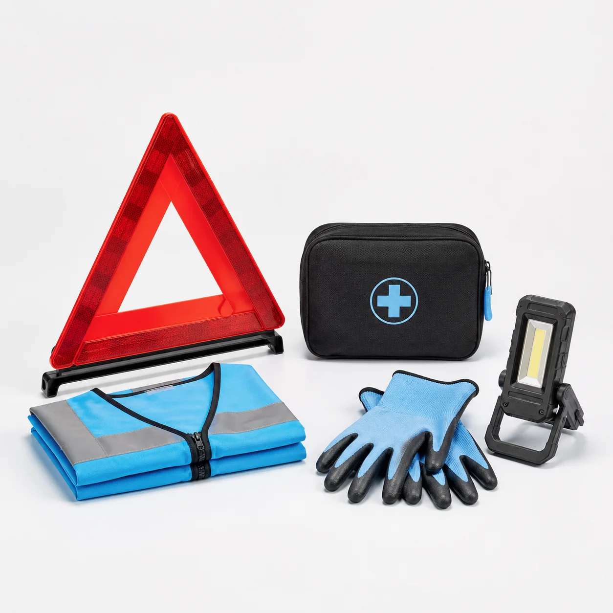 Electric vehicle roadside safety equipment
